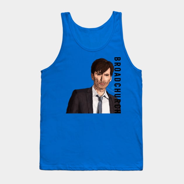 David Tennant Broadchurch Tank Top by jessmasterfrey